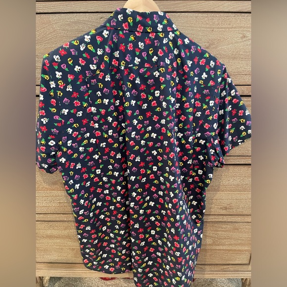 BONOBOS Slim Fit Short Sleeve Button-Up Shirt Size Large - Picture 3 of 3